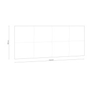 Cabecero de cama polipiel WADE