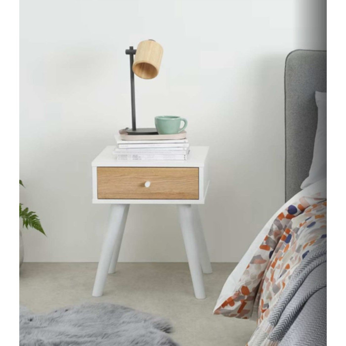 Mesita de noche 1 cajón LEAH