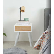 Mesita de noche 1 cajón LEAH