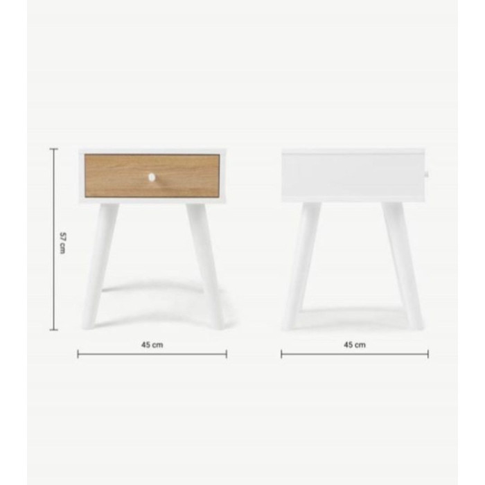 Mesita de noche 1 cajón LEAH