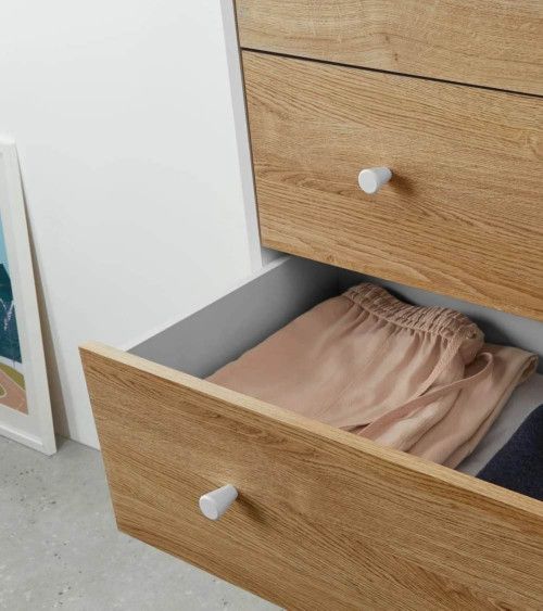 Cómoda dormitorio LEAH 3 cajones