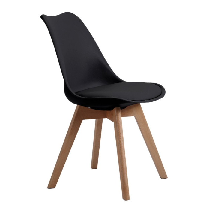 Pack de 4 sillas de comedor o cocina TULIPA