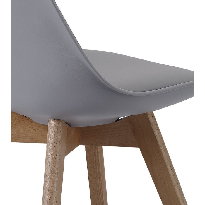 Sillas estilo nórdico baratas, Pack 4 sillas TULIPA - HOME HEAVENLY