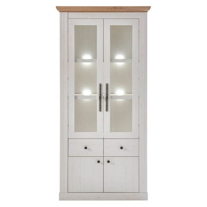 Vitrina doble MARKLE provenzal moderno