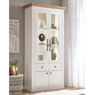 Vitrina doble MARKLE provenzal moderno