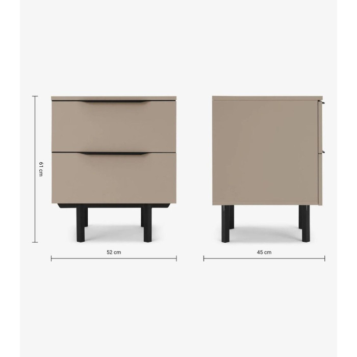 Mesita de noche MOCCA