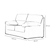 Sofá 2-3 plazas DENVER