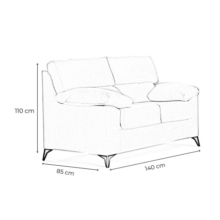 Sofá 2-3 plazas HILTON