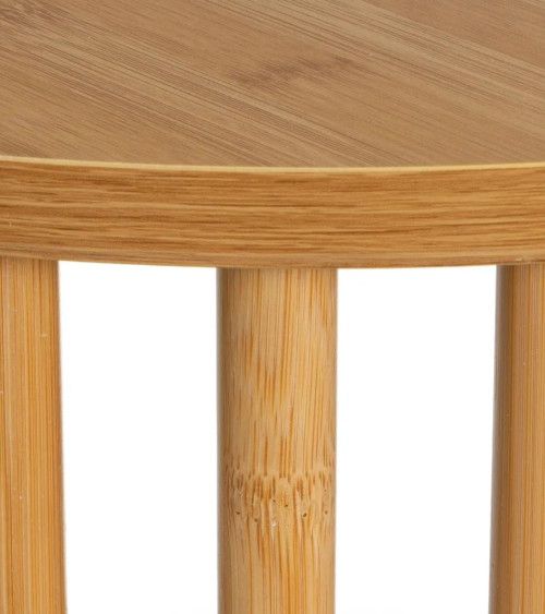 Mesita auxiliar redonda boho BELLARY