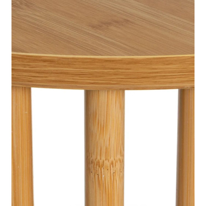 Mesita auxiliar redonda boho BELLARY