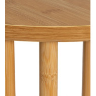 Mesita auxiliar redonda boho BELLARY