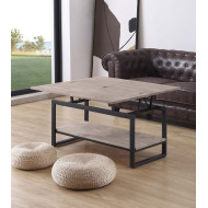 Mesa centro elevable extensible KARL | Cambia Tus Muebles