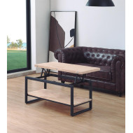 Mesa centro elevable extensible KARL | Cambia Tus Muebles