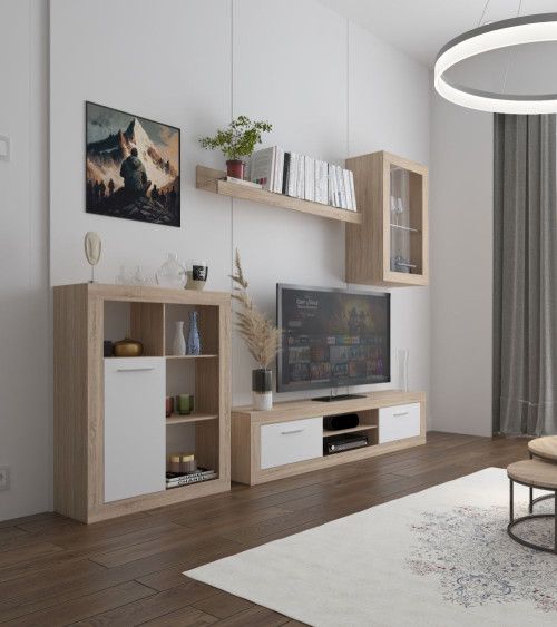 Mueble salón completo GLASGOW