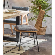 Pack 4 sillas de ratán BANGLI