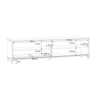 Mueble TV estilo industrial FOLKE