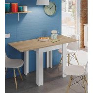 Mesa extensible cuadrada de cocina KATIA
