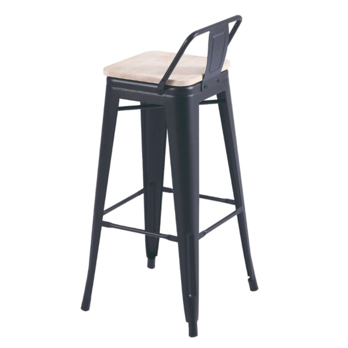 Pack 4 taburetes altos metálicos TOLIX