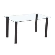 Mesa de cristal rectangular LEIDEN