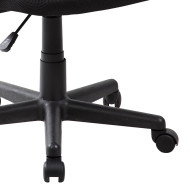 Silla de escritorio tapizada Maya, con tejido 3D