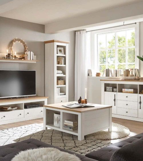 Mesa centro con almacenaje MARKLE