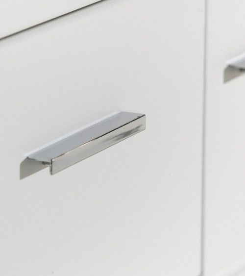 Vitrina de 4 puertas blanca SNOW