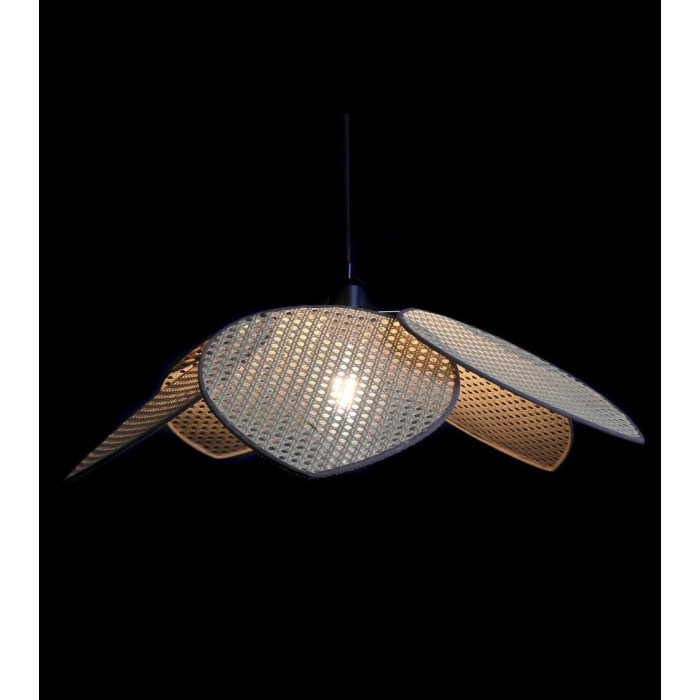 Lámpara de techo ratán tipo flor DAILA