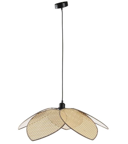 Lámpara de techo ratán tipo flor DAILA