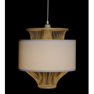 Lámpara de techo de bambú KACEY | Cambia Tus Muebles