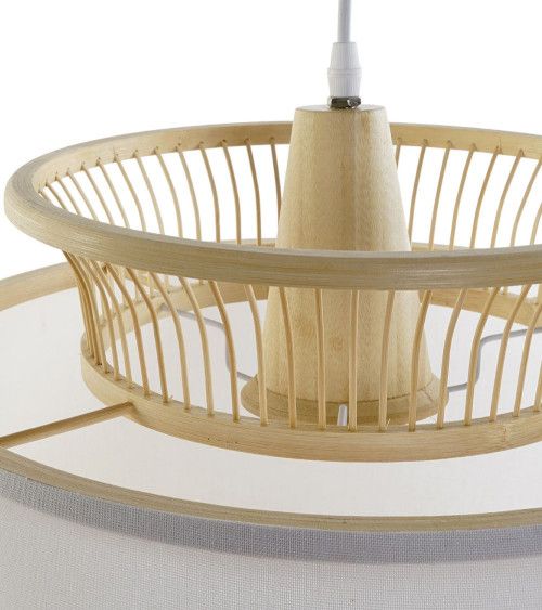 Lámpara de techo de bambú KACEY | Cambia Tus Muebles