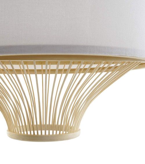 Lámpara de techo de bambú KACEY | Cambia Tus Muebles