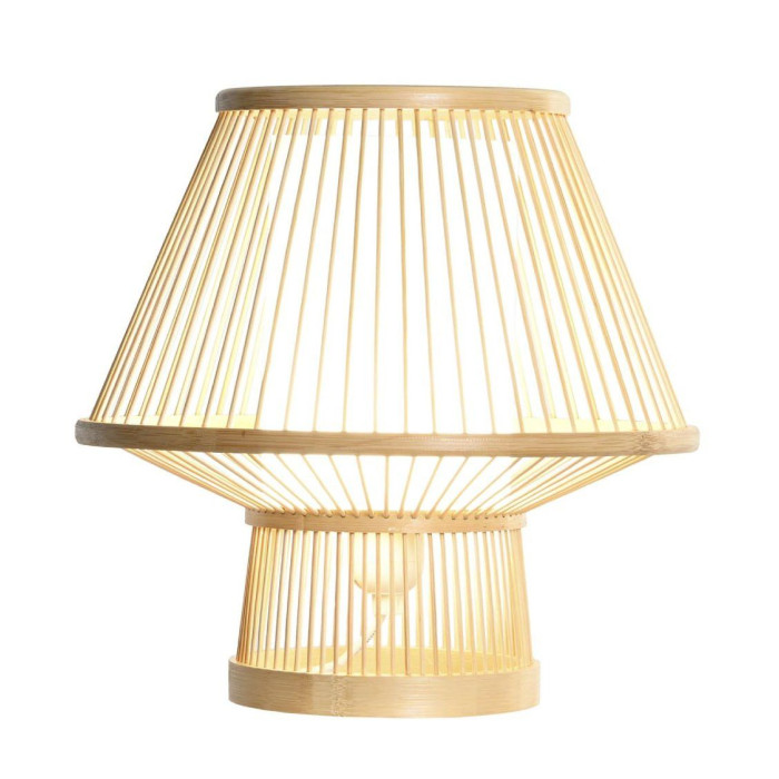 Lámpara de mesa de bambú AGATHA