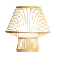Lámpara de mesa de bambú AGATHA
