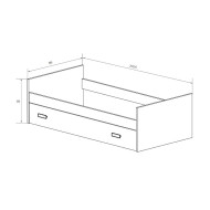 Cama nido juvenil CHASE