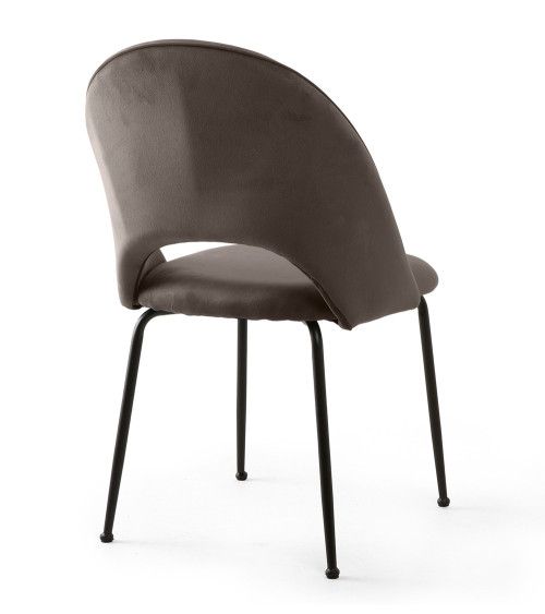 Pack 4 sillas terciopelo CECILE