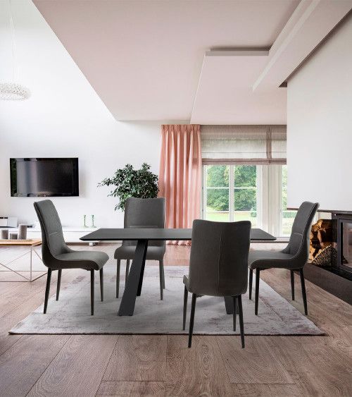 Pack 4 sillas tapizadas MICHELLE