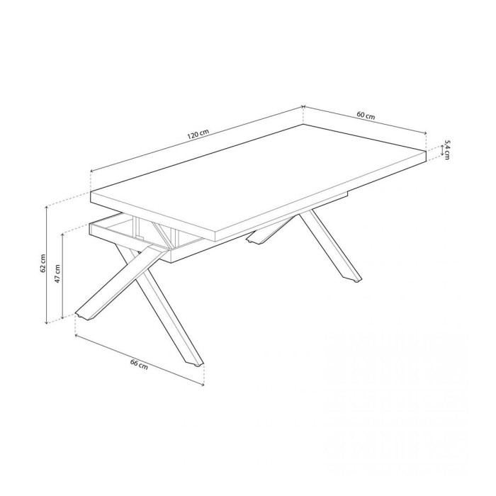 Mesa centro elevable XEN