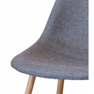 Pack de 4 sillas KOS, estilo nórdico