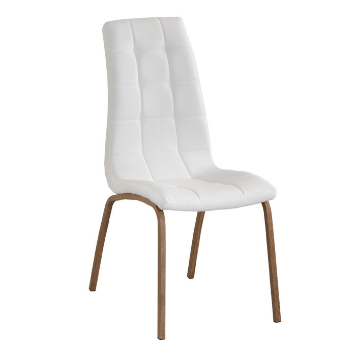 Pack 4 sillas de comedor tapizadas MABEL