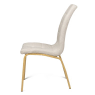 Pack 4 sillas de comedor tapizadas MABEL