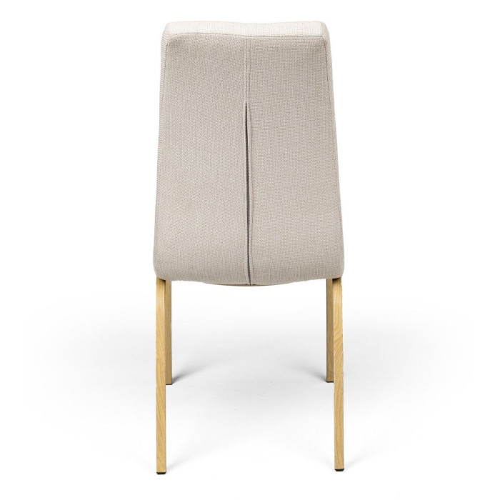 Pack 4 sillas de comedor tapizadas MABEL