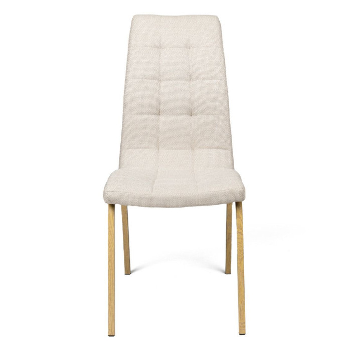 Pack 4 sillas de comedor tapizadas MABEL