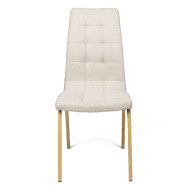 Pack 4 sillas de comedor tapizadas MABEL