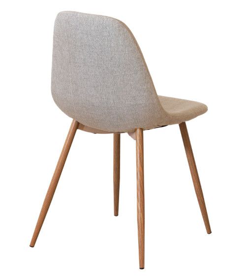 Pack de 4 sillas KOS, estilo nórdico