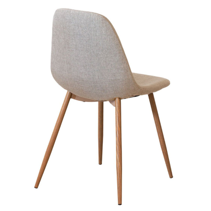 Pack de 4 sillas KOS, estilo nórdico