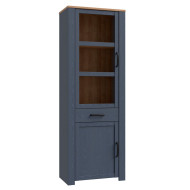 Vitrina alta 1 puerta ODIN