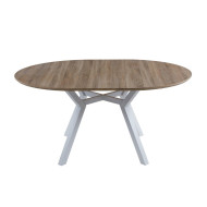 Mesa redonda extensible industrial DEHLI