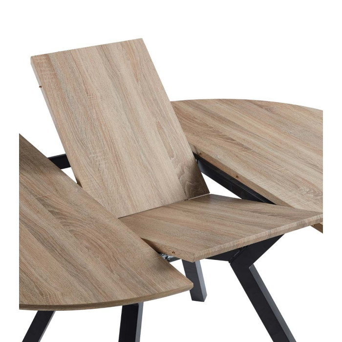 Mesa redonda extensible industrial DEHLI