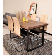 Mesa comedor extensible industrial DAREK