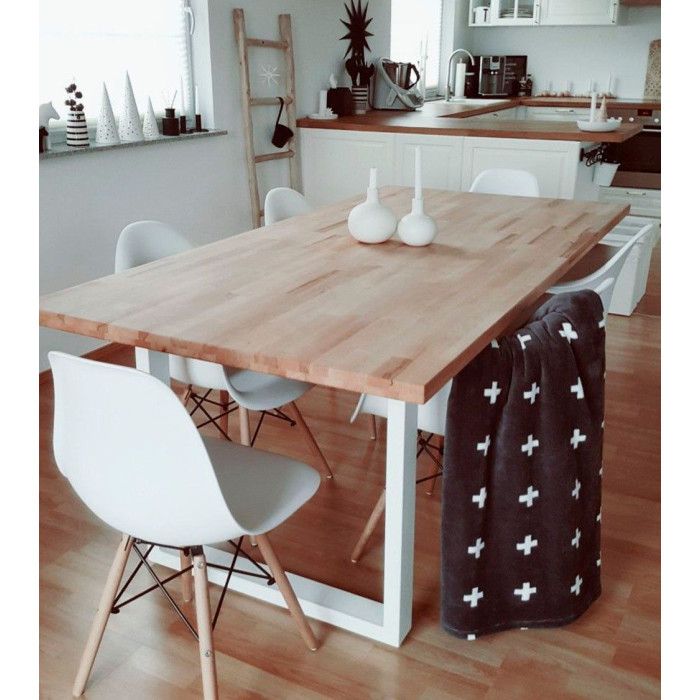 Mesa comedor extensible industrial DAREK